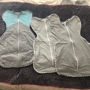 3 Love to Dream Swaddle Up Zipper 3 swaddles Small